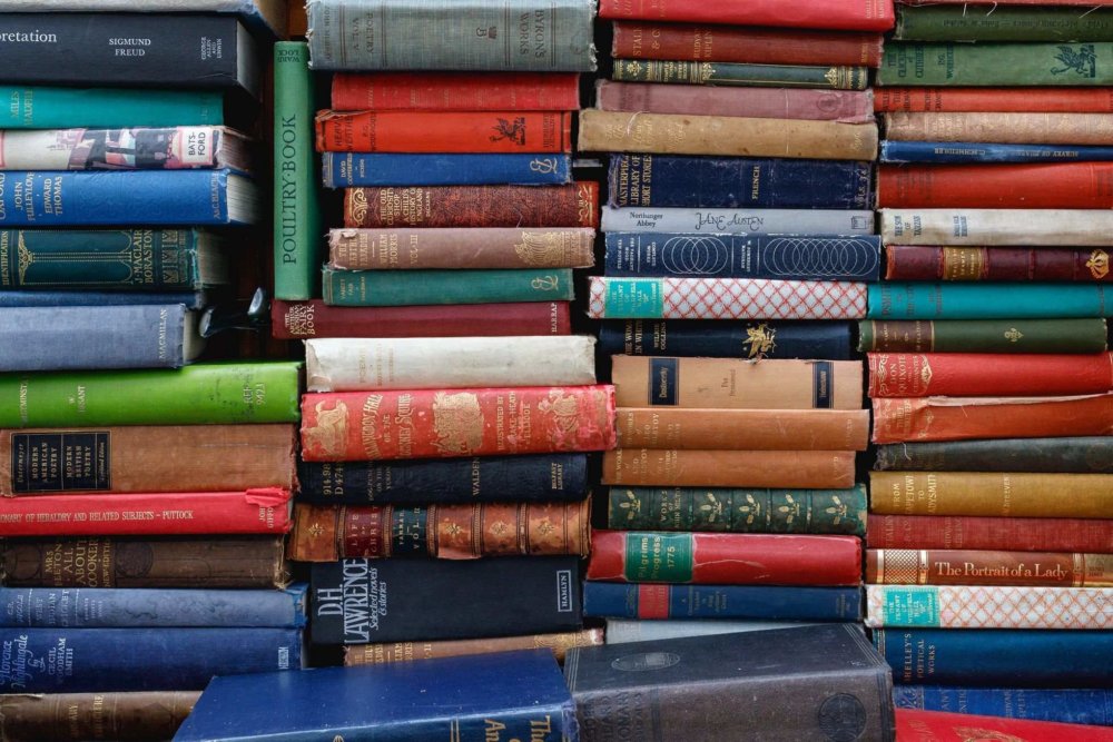 books ready for long-distance moving 