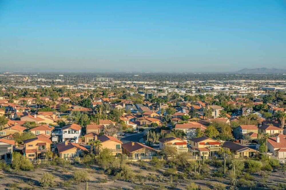Phoenix area view