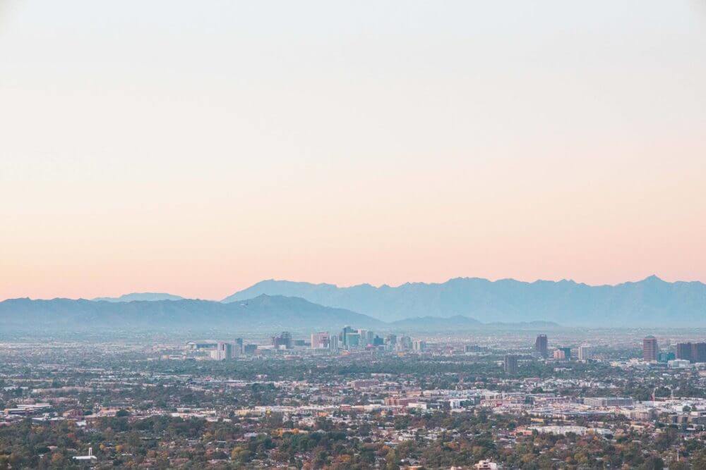 Phoenix area view