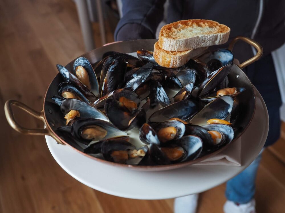 plate of clams