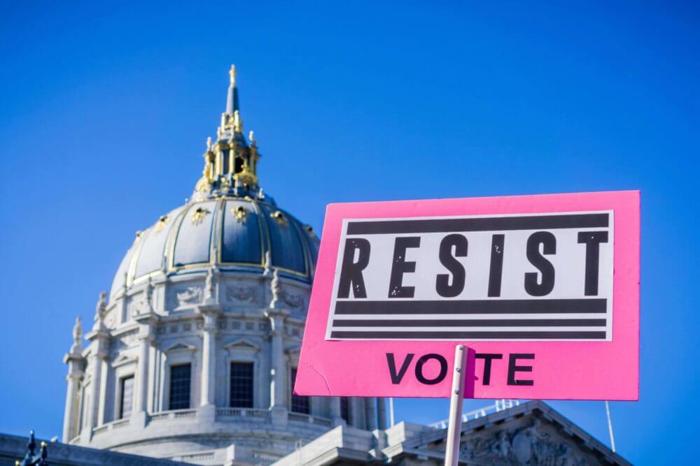 California resist vote