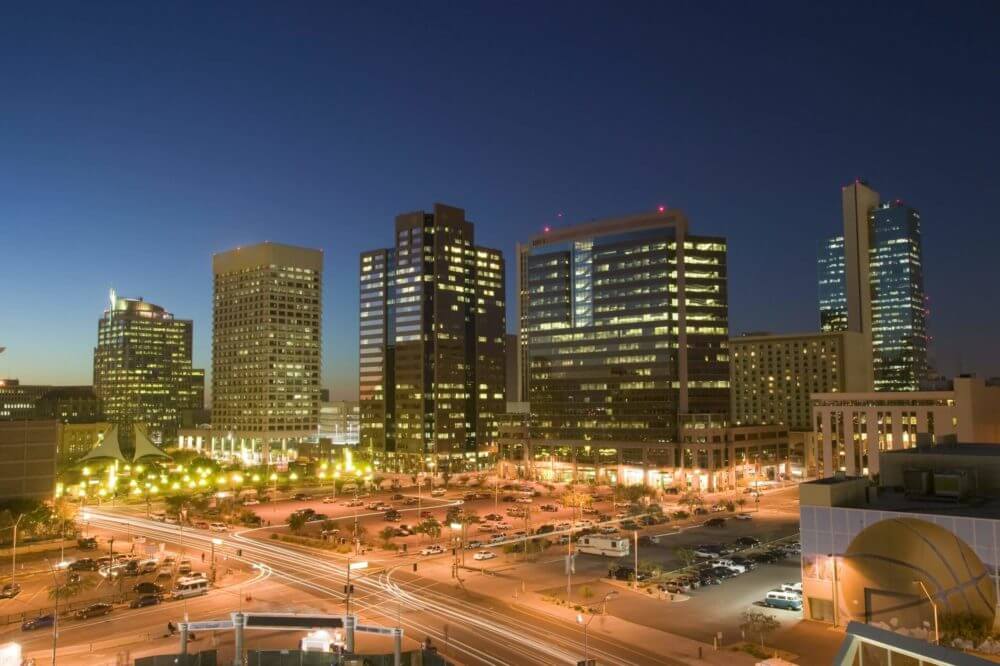 Phoenix, Arizona, USA Cityscape