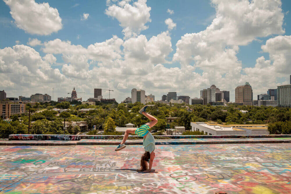 A kid in Austin Texas