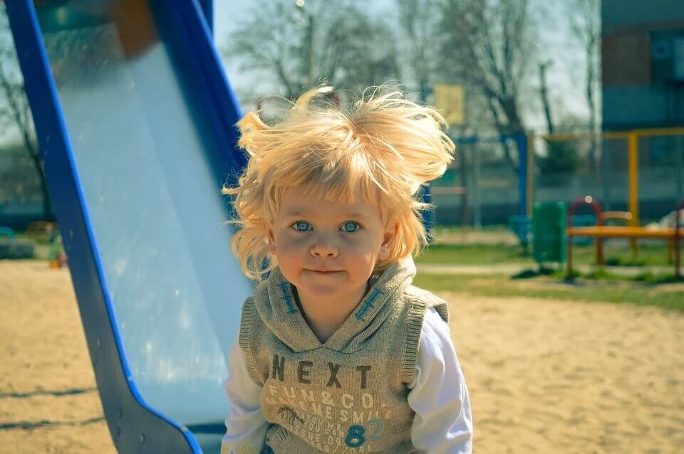 kid in the park