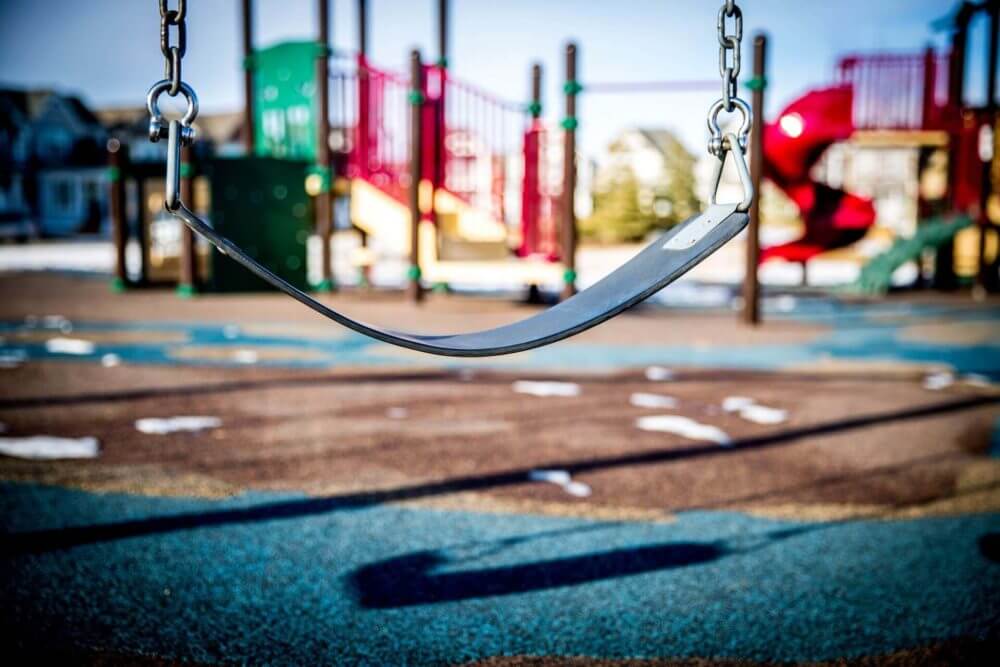 swing in the playground