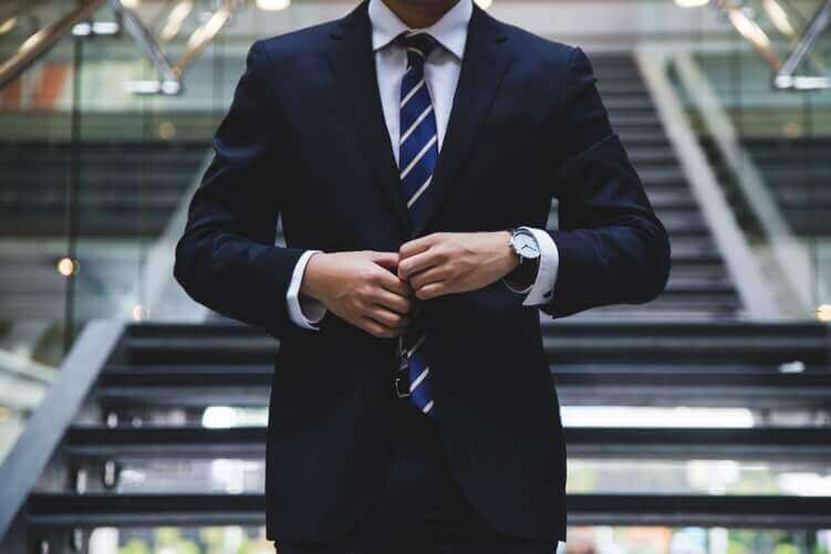 Man in a formal suit 