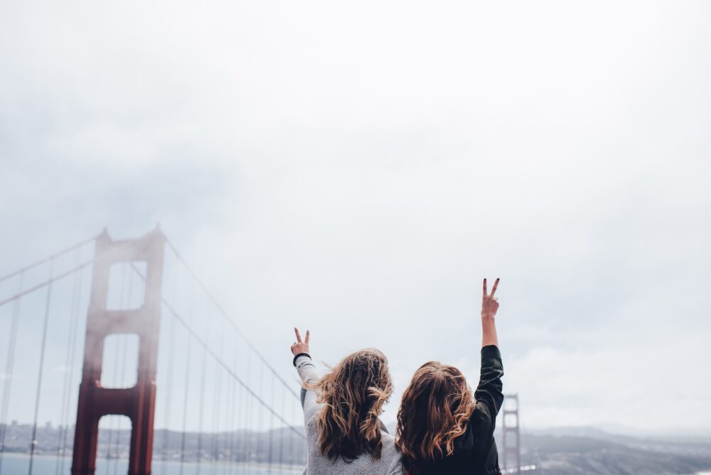 San Francisco Golden Gate during the sunset