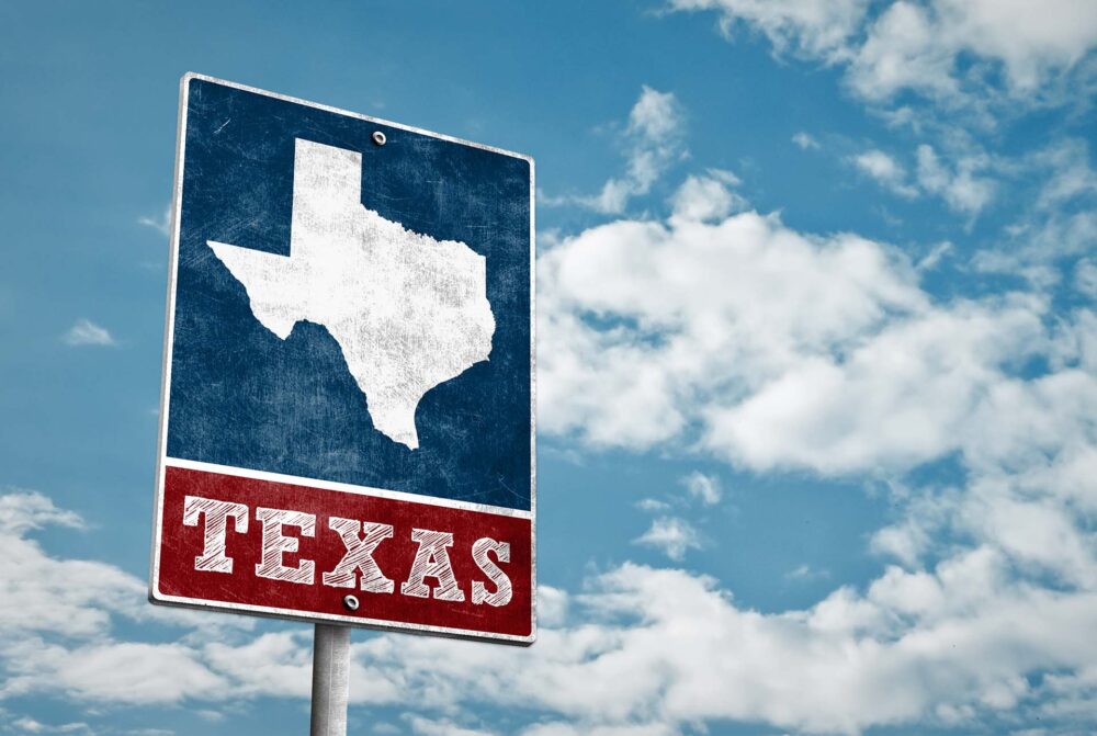 Texas sign