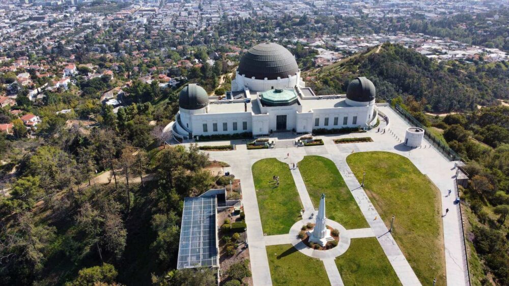 View of Griffith Park, Los Angeles 