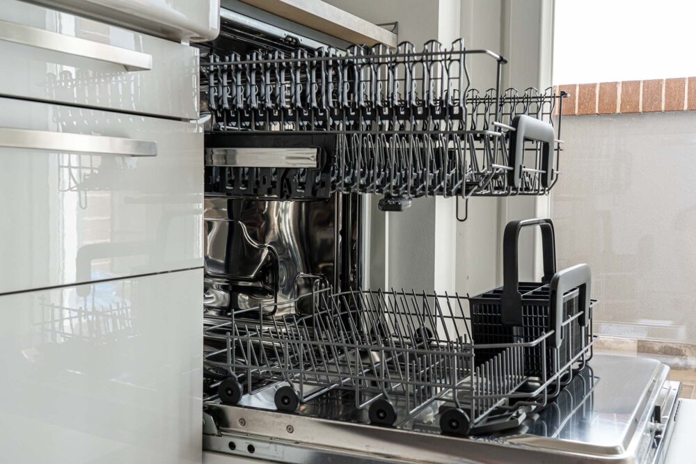 Empty dishwasher