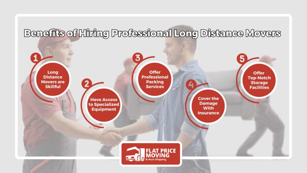 Benefits of Hiring Professional Long Distance Movers